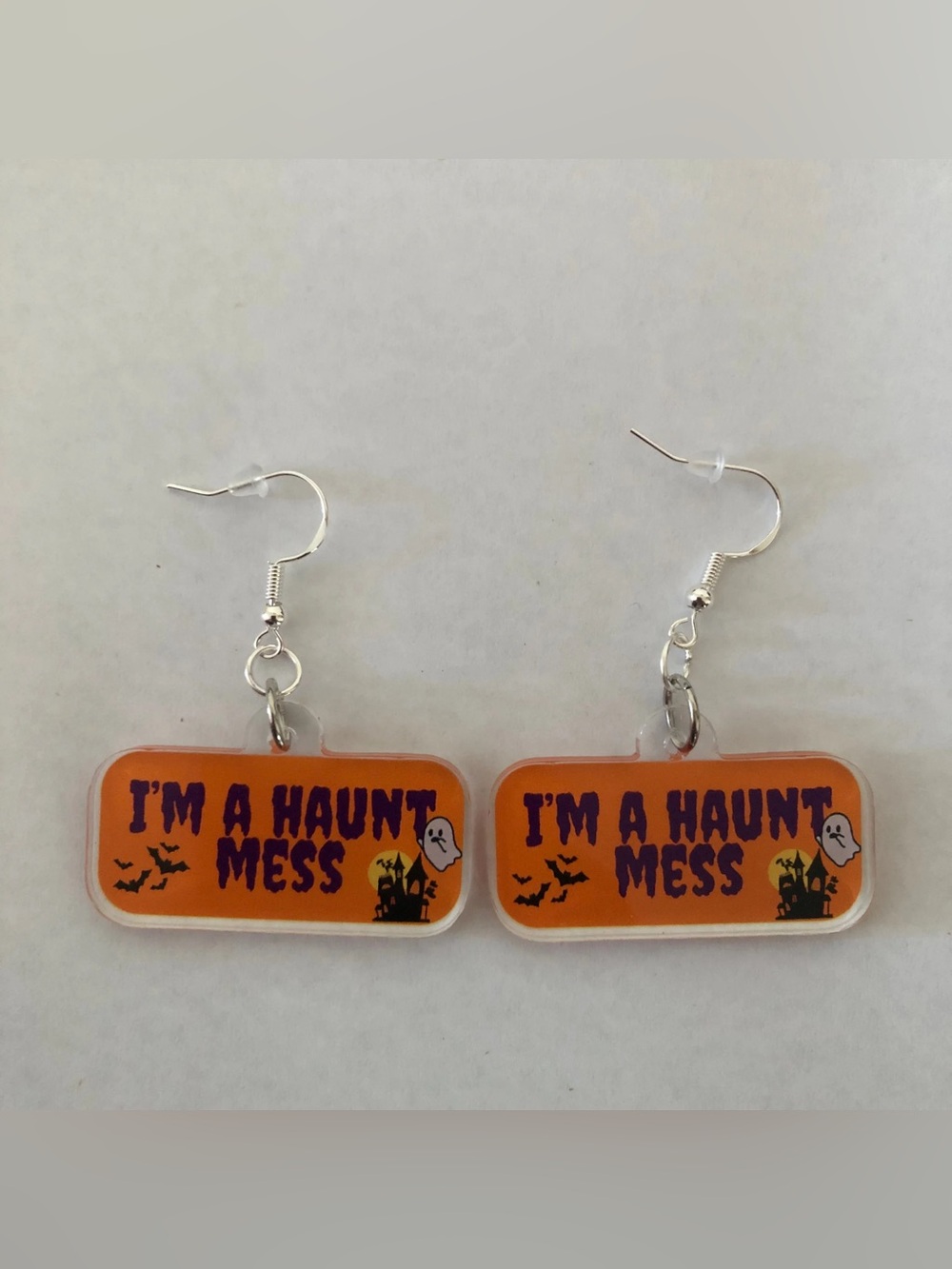 Halloween I’m a haunt mess earrings
SKU900
